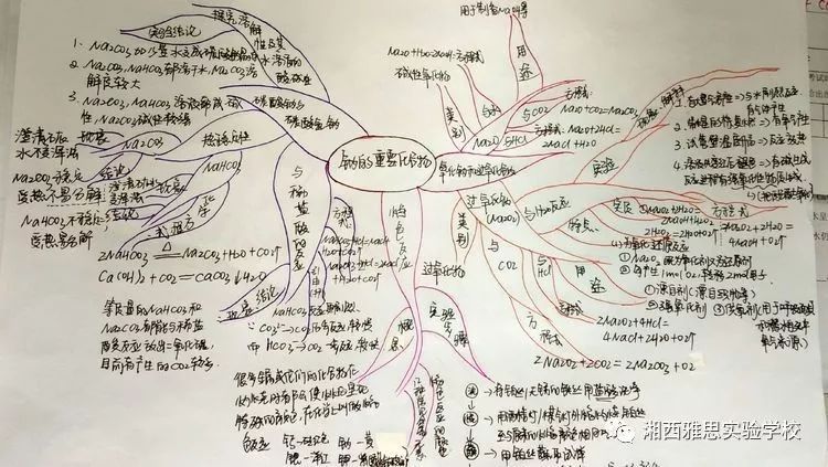 学生风采北清一二班思维导图优秀作业