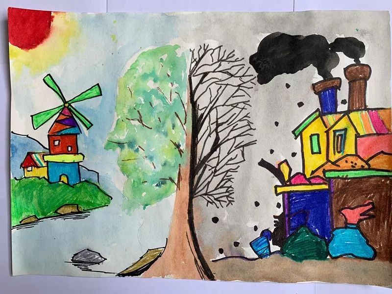 "太阳,地球和天气"气象主题创意绘画大赛结果揭晓啦!