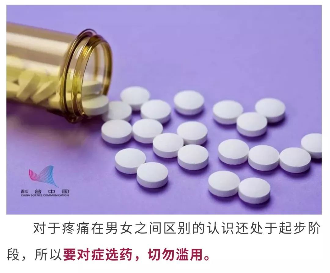【科普知识】据说,多数止疼药对女性不管用!难道以后吃药要分男女了?