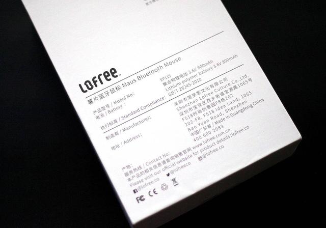 lofree洛斐薯片蓝牙鼠标体验