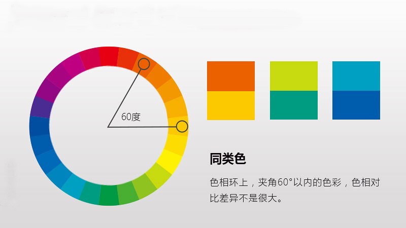 服装颜色搭配《三》同类色,中性色搭配法