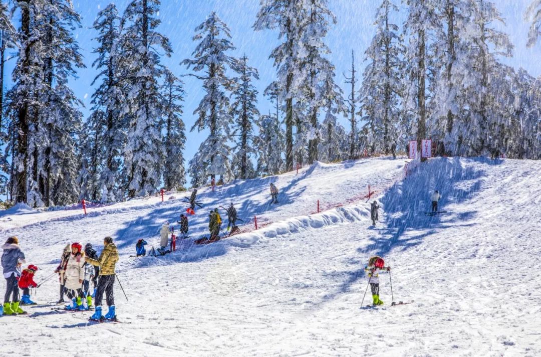 张平《四川洪雅县瓦屋山滑雪场》罗国杨《成都彭州市的健身绿道》荣