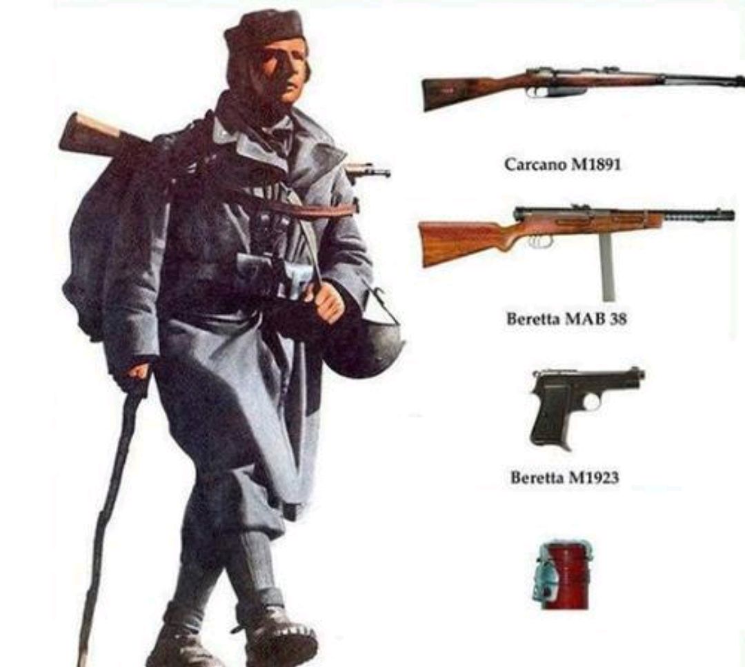 二战意大利步兵武器装备