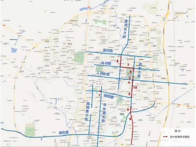 邯郸交警发布:邯郸市城市道路交通分析!