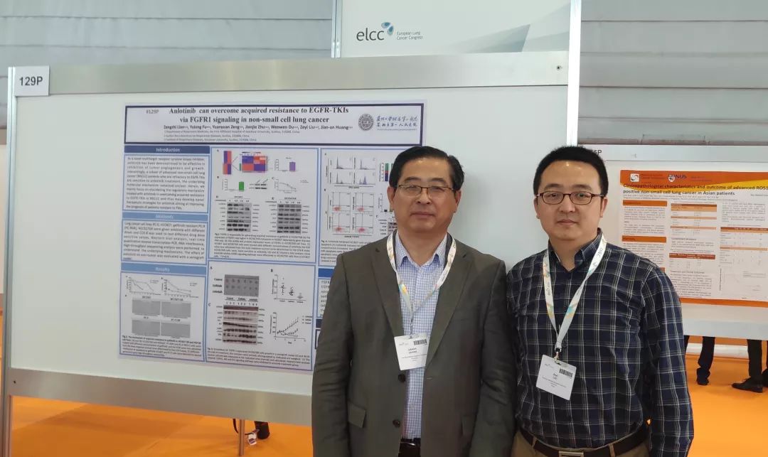 【elcc 2019】黄建安教授:安罗替尼通过fgfr1通路抑制