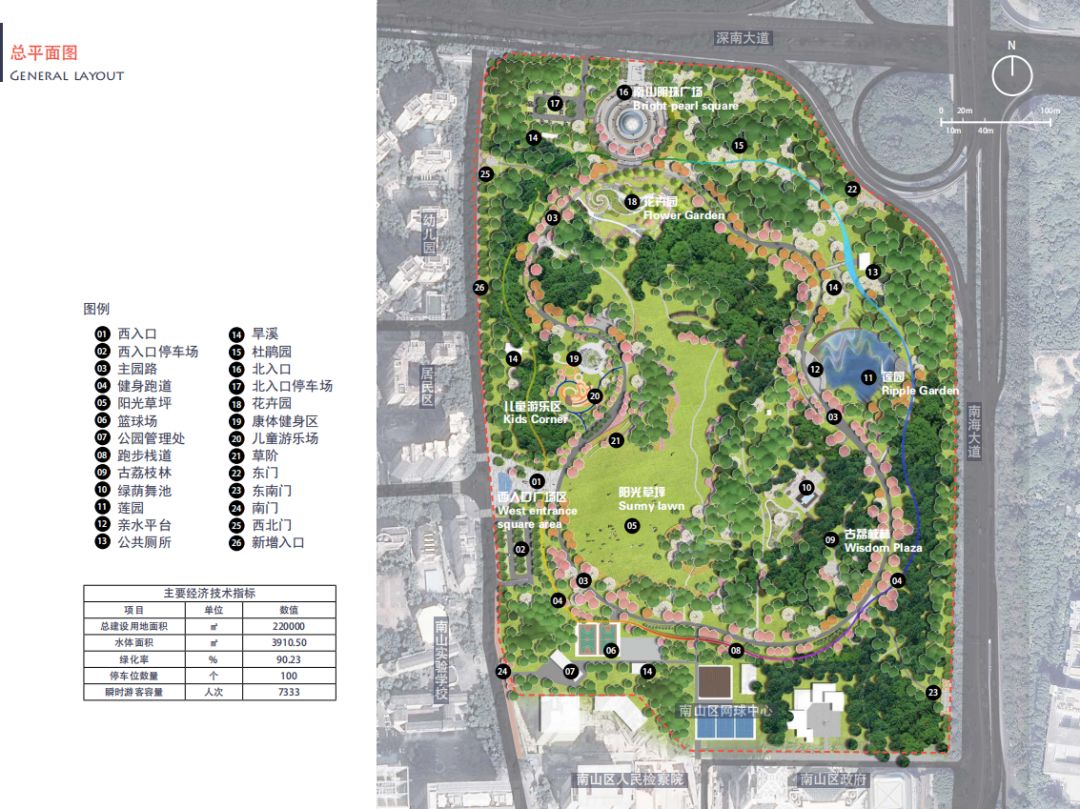 新开儿童乐园,花卉主题观赏园!南山中心城区这个静谧公园要大变身了!