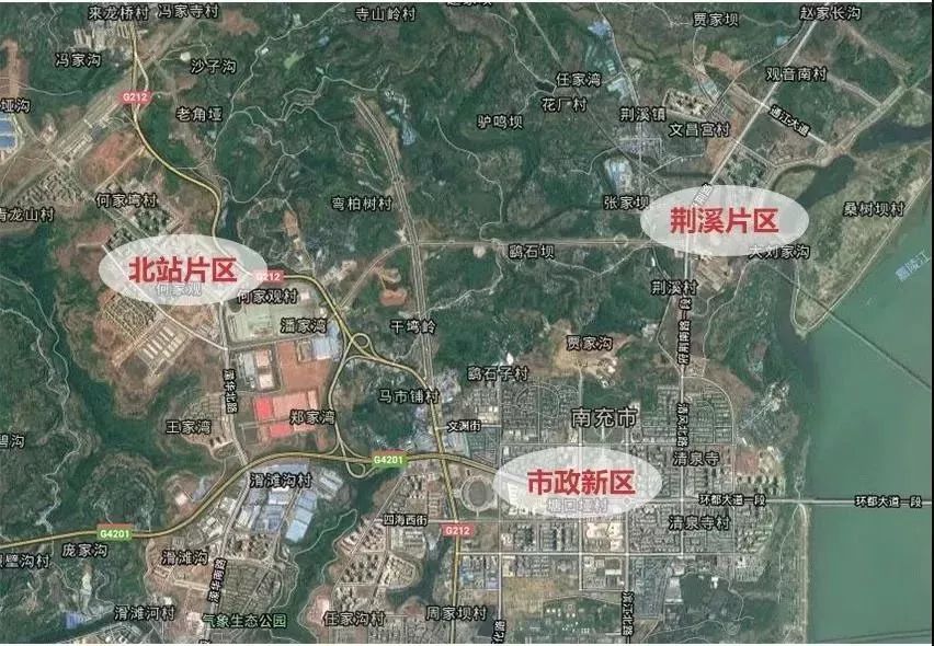 新建大学城,南高新校区…南充这个片区未来大有可为!