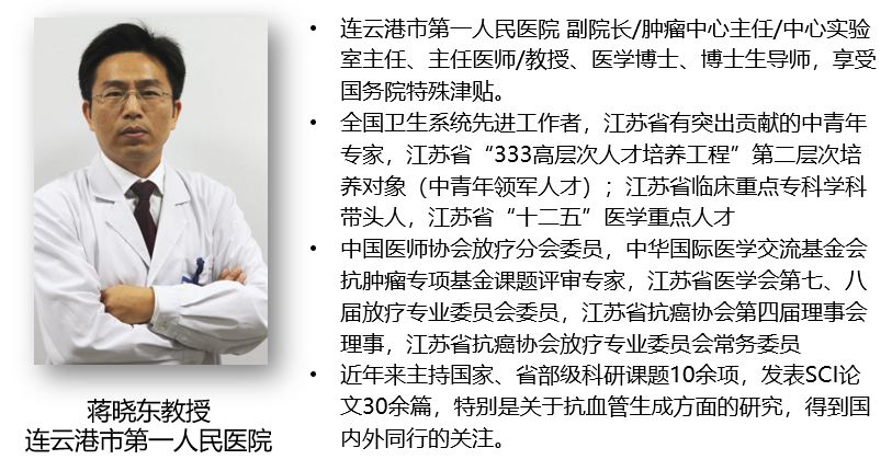 elcc2019蒋晓东教授自噬抑制增强安罗替尼抗血管生成作用联合应用未来