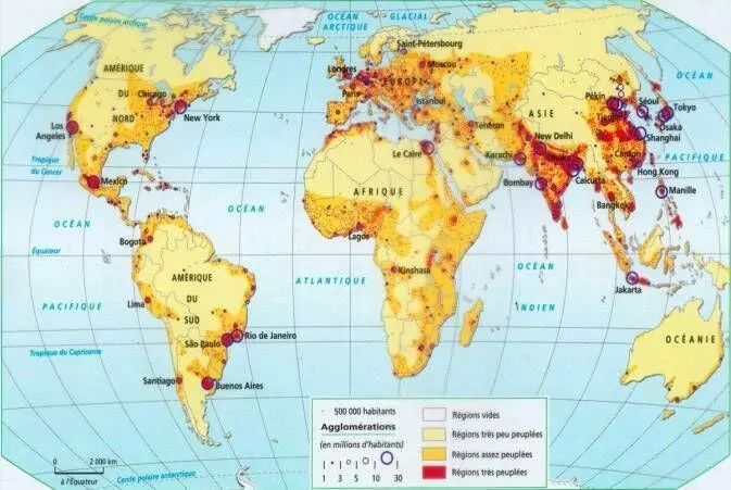 2019世界人口密度_2017年世界人口密度图