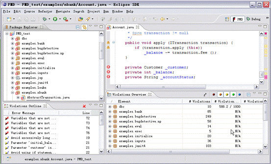 常用 Java 静态代码分析工具的分析与比较