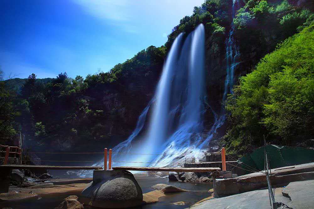 英山四季花海两日游(四季花海 岳西彩虹瀑布踏青日游)