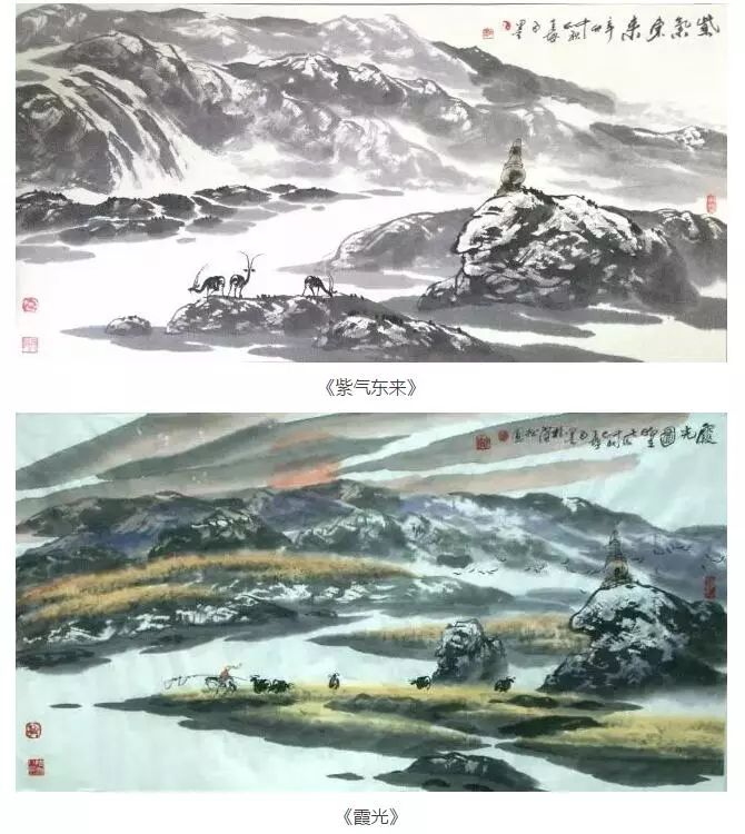 书香门第画家白墨作品欣赏