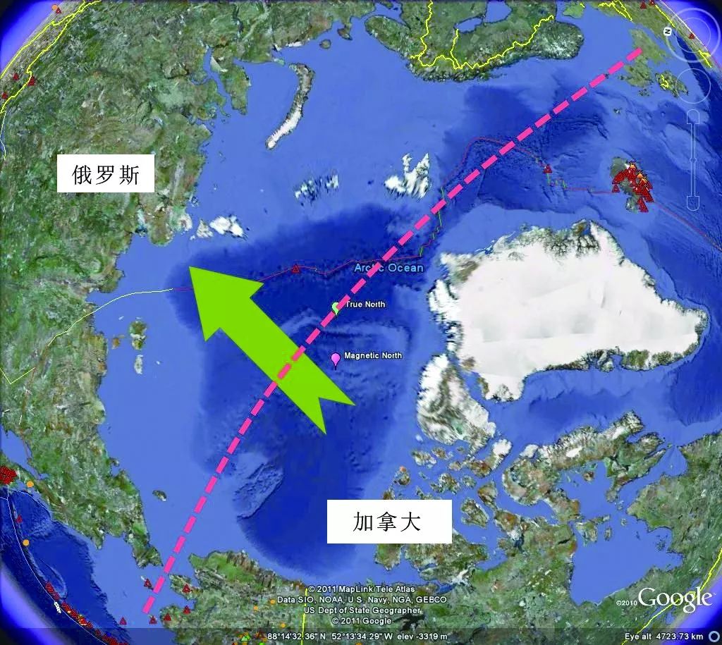 【你知道吗】地磁北极偏移加速