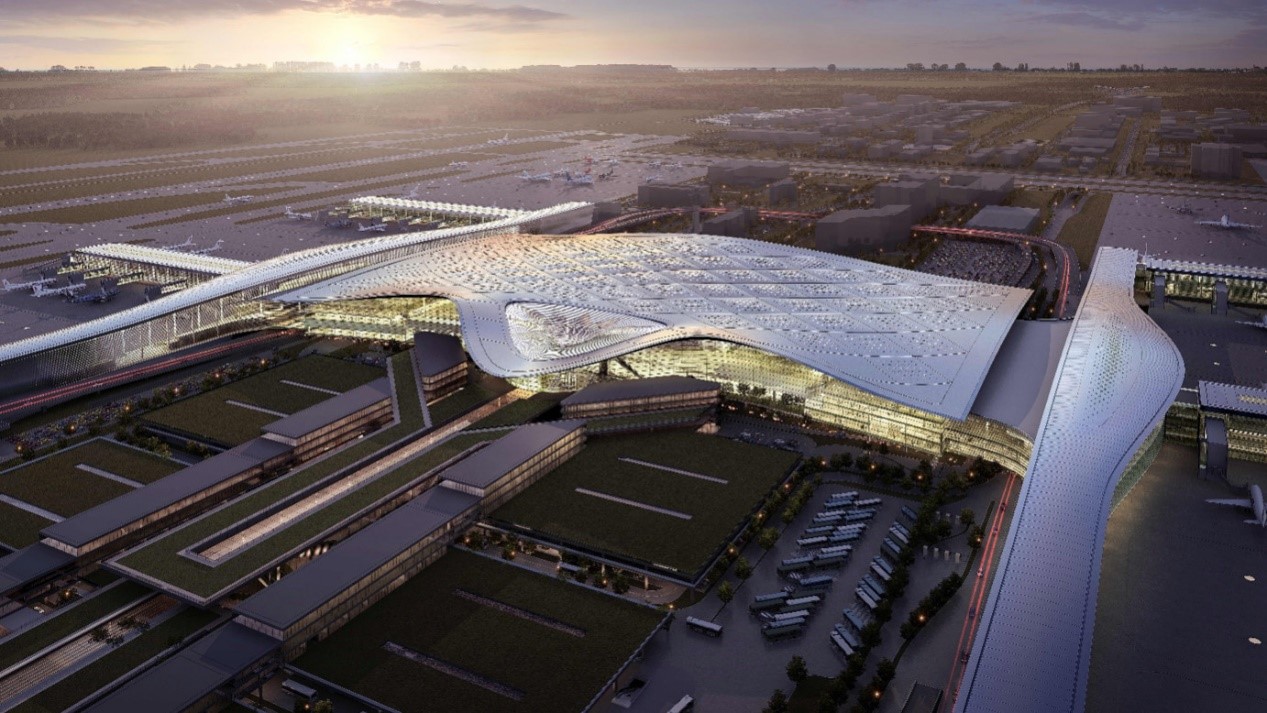 比肩上海虹桥机场杭州未来经济新引擎在空港