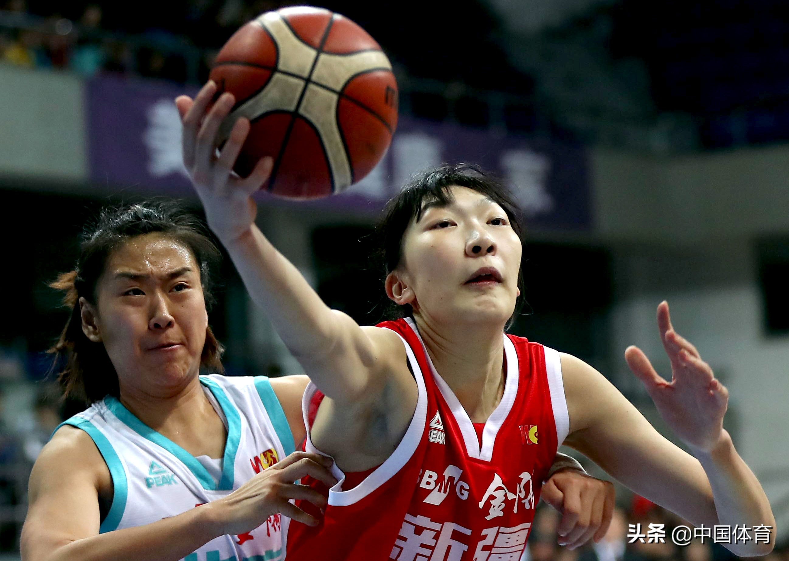 中国女篮队员韩旭通过wnba选秀 进入纽约自由人队