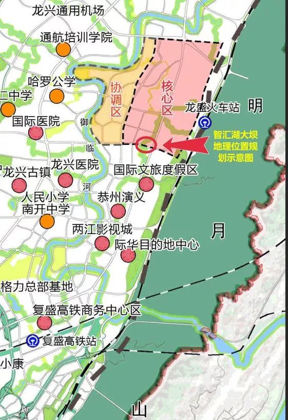 智汇湖大坝 智汇湖大坝工程位于两江新区御临河支流高洞河,主要为