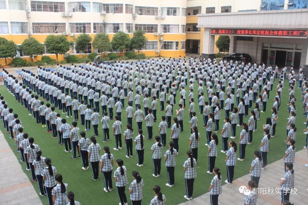 秋实这边风景独好秋实学校诚聘优秀教师