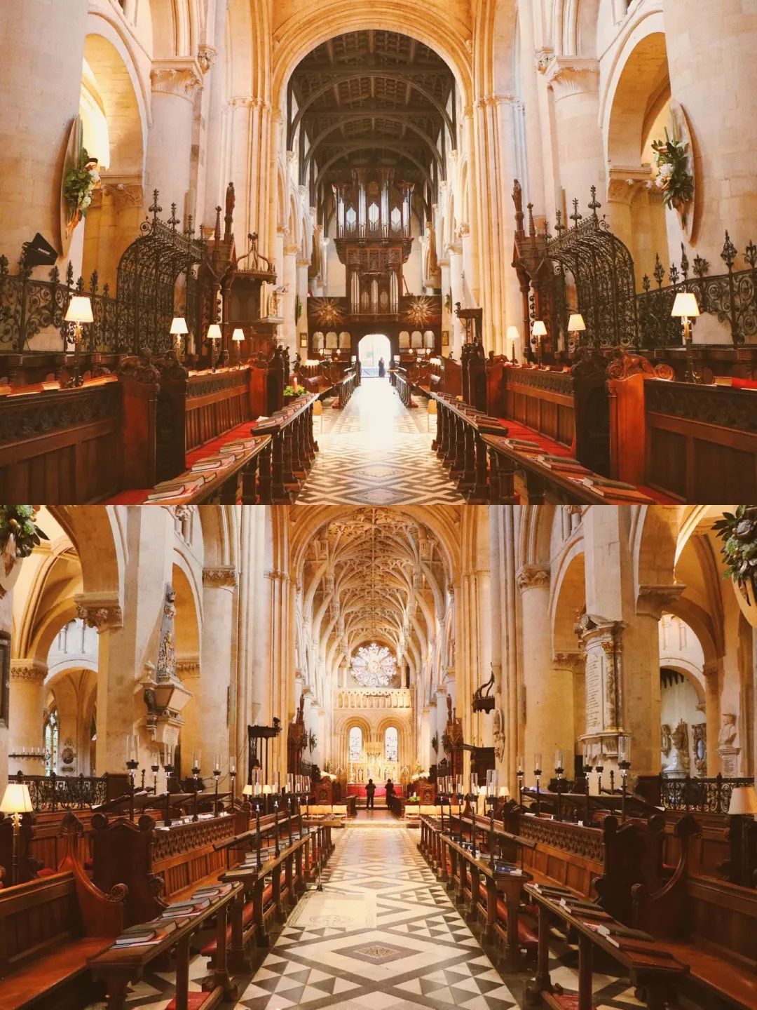 从礼堂出来沿着游览线路可以到christ church cathedral,中间还会路过