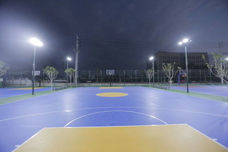 户外篮球场照明灯具国标标准设计方案