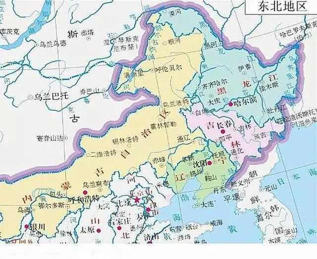 东北三省面积和人口_东北三省地图是什么