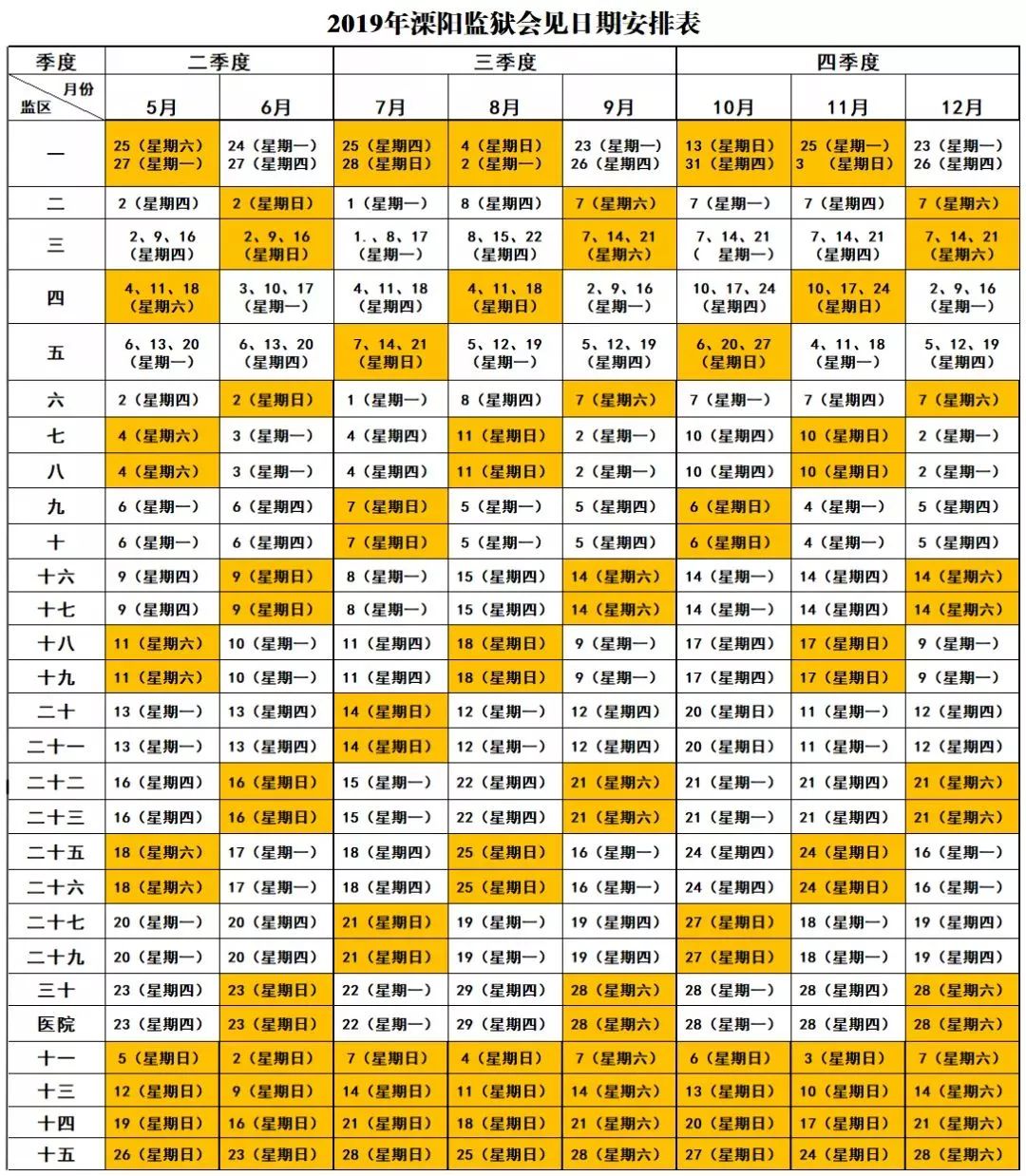 调整!周六周日及节假日也可来江苏监狱会见