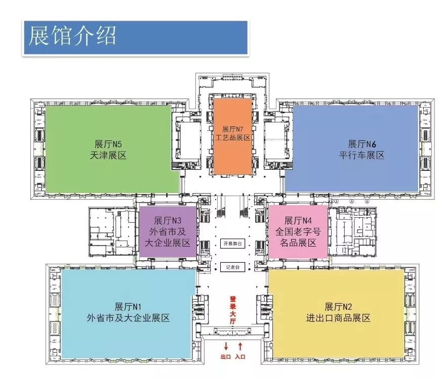 了解梅江会展中心的基本布局