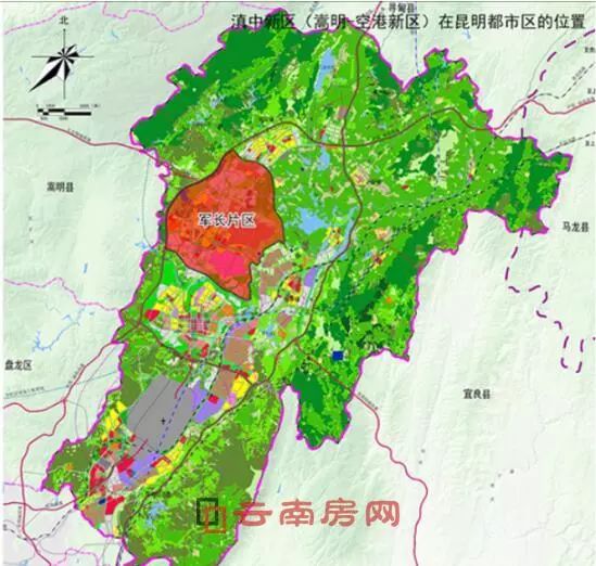 嵩明又推出4万亩土地开发规划昆明北部卫星城雏形已现