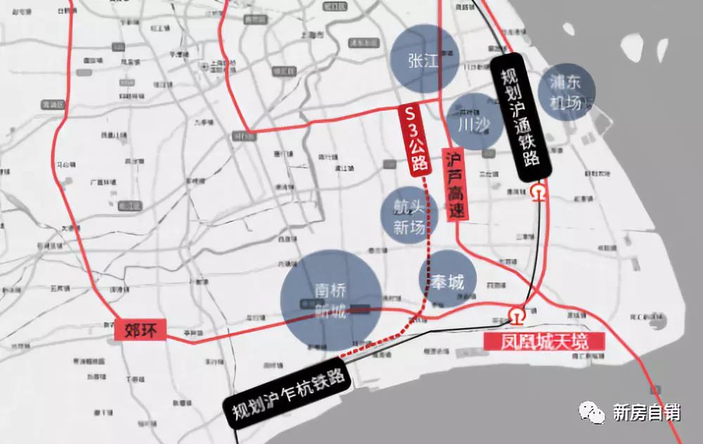 出行主要依赖以自驾,项目旁边有规划中的 s3公路(沪奉高速公路),是