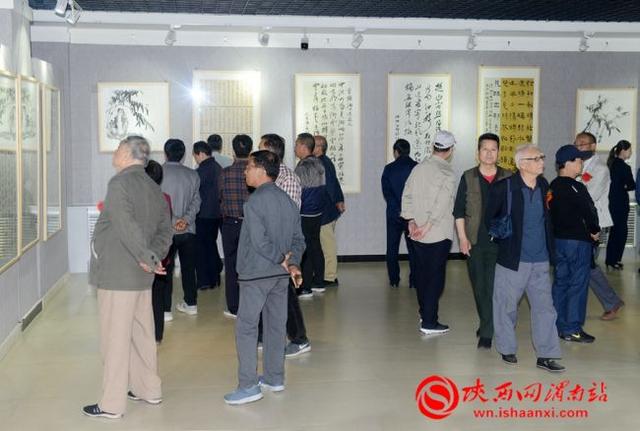 水墨春韵王贵龙书画作品展在渭南美术馆开幕组图