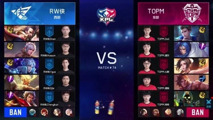 TS五局险胜VG RW侠零封TOPM重回西部第一-中路