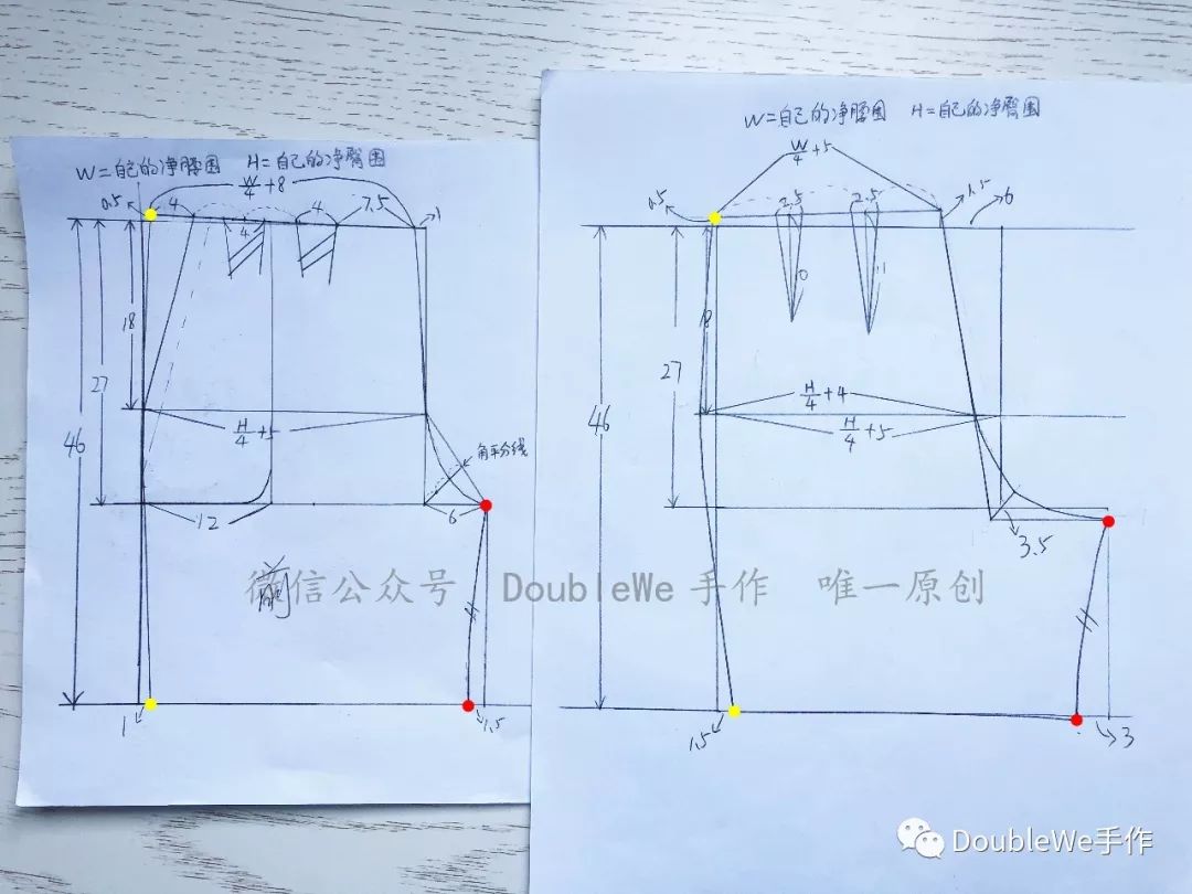 山寨的山寨香奶奶之短裤制图