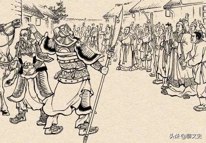 三国490:黄忠对关羽手下留情,被韩玄下令斩首,多亏这员将搭救