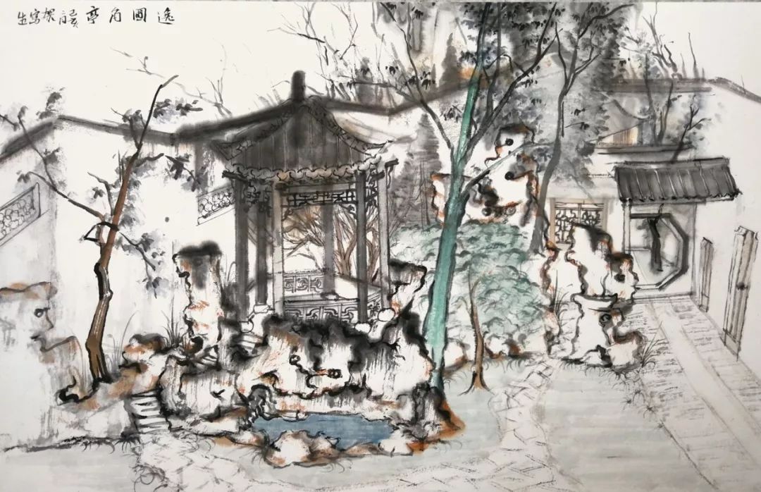 中国画名家俄罗斯艺术之旅写生汇报邀请展将于4月19日