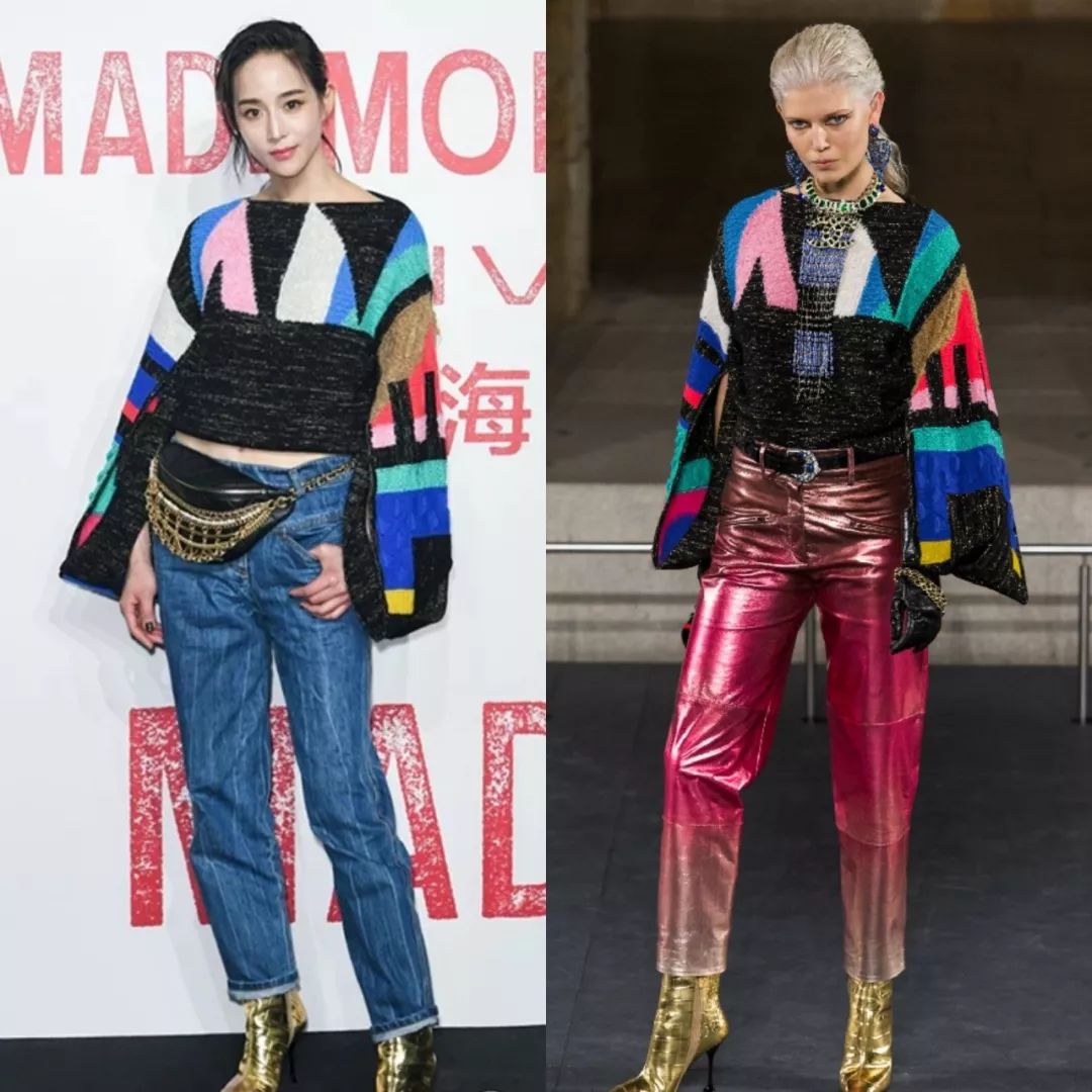 张钧甯 in chanel 2019 早秋高级手工坊系列