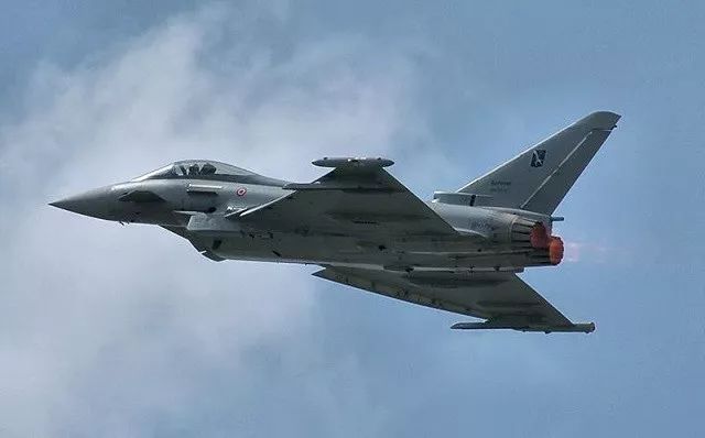 意大利空军的台风战斗机