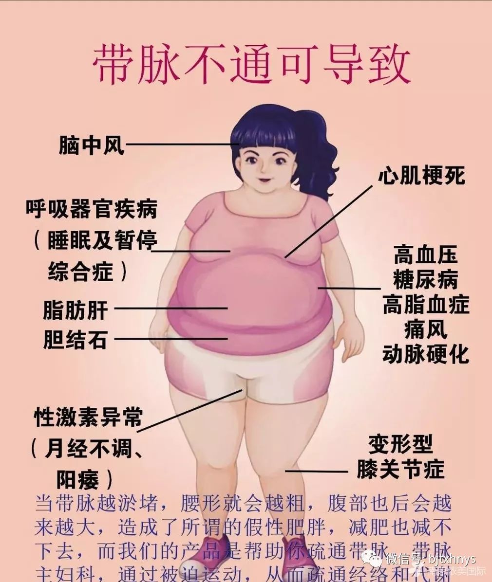 简单实用的腹部排毒减肥法:刮带脉!