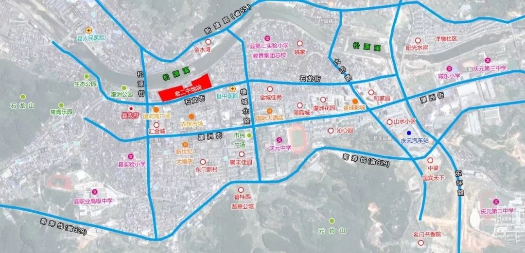 庆元老二中地块一住宅用地成功出让,楼面价.