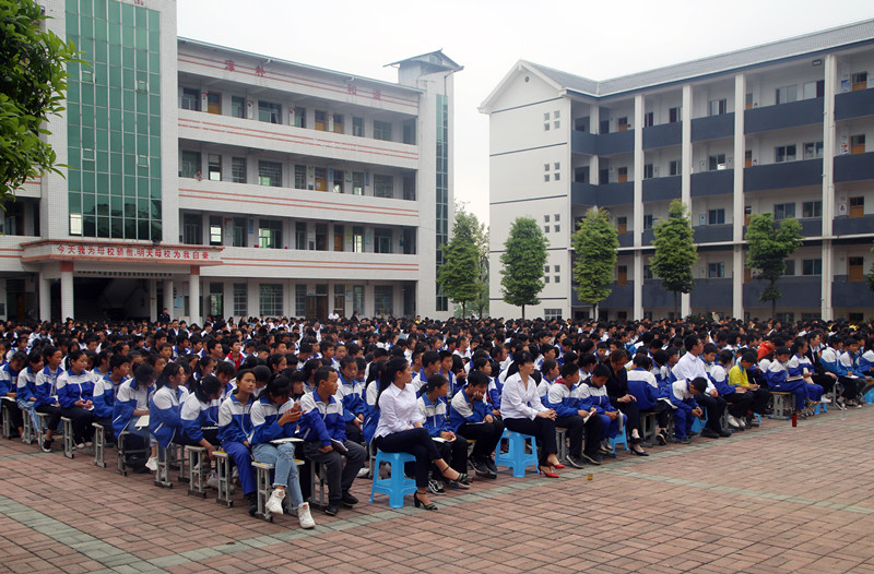 合朋溪镇扫黑除恶专项斗争宣传进校园活动走进合朋溪中学