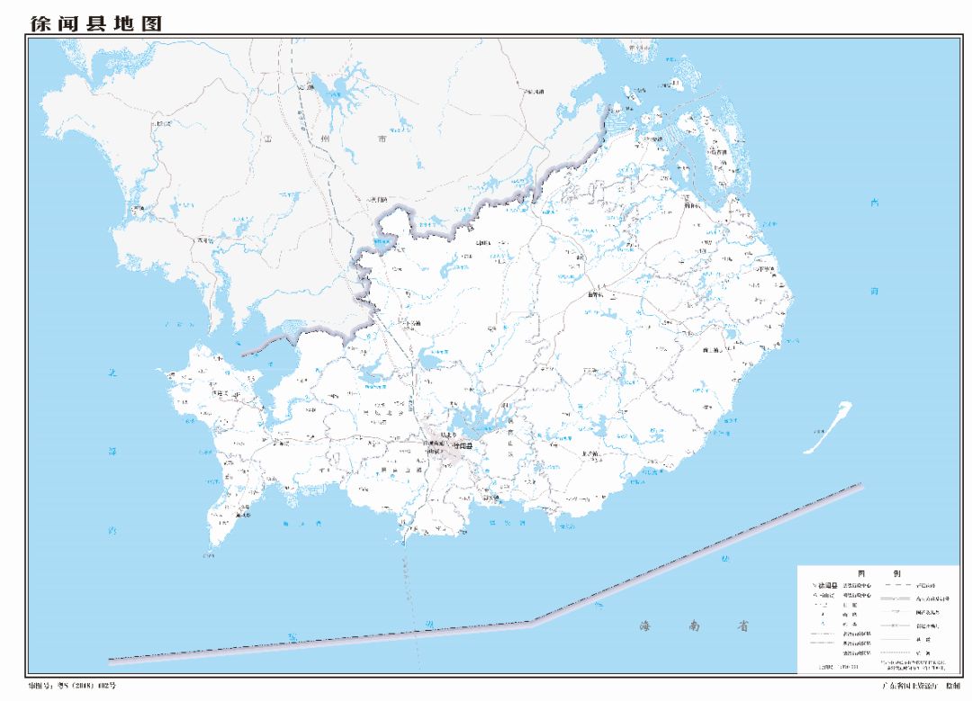 时隔10年广东省发布新地图,湛江首次实现各区县均有一