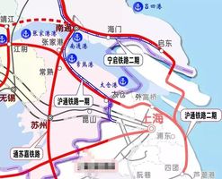 江苏沿江高铁最终方案