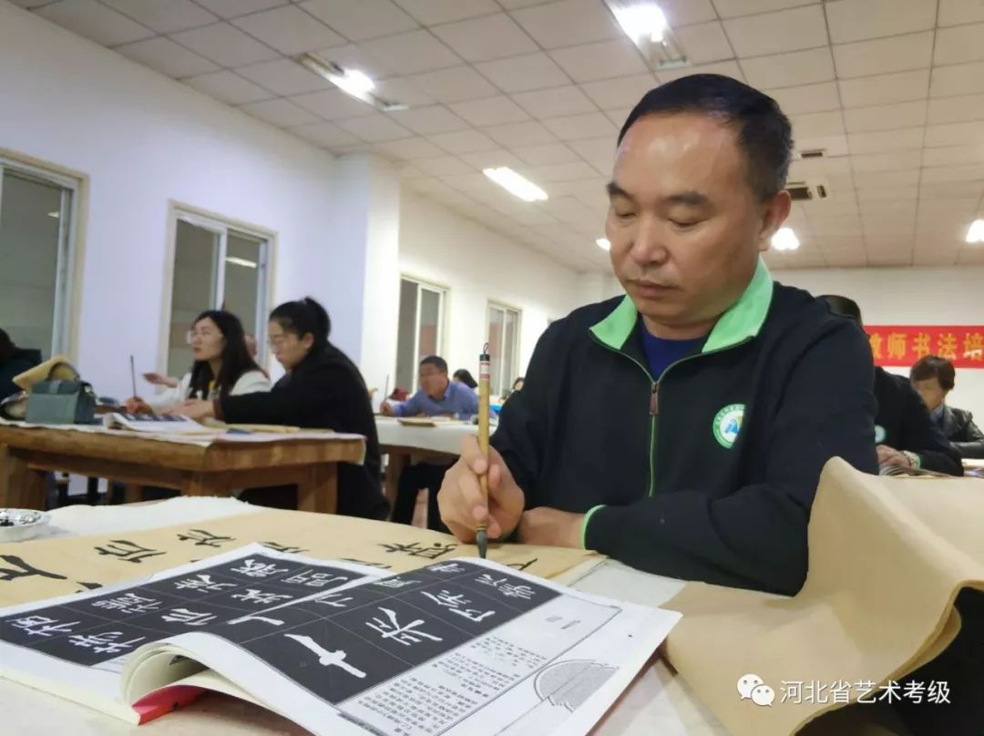 石家庄中小学书法教师培训第六次授课