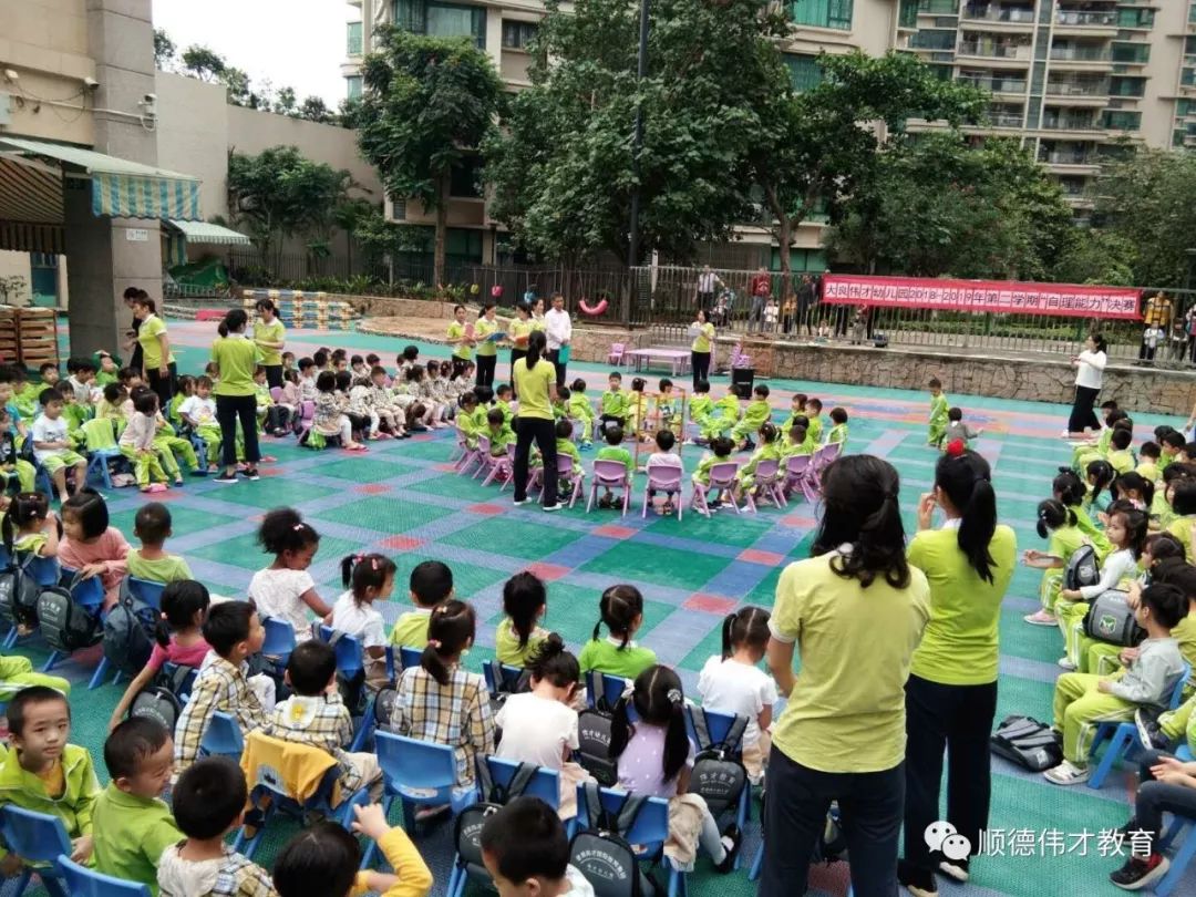 顺德区大良伟才幼儿园2018-2019学年第二学期幼儿自理