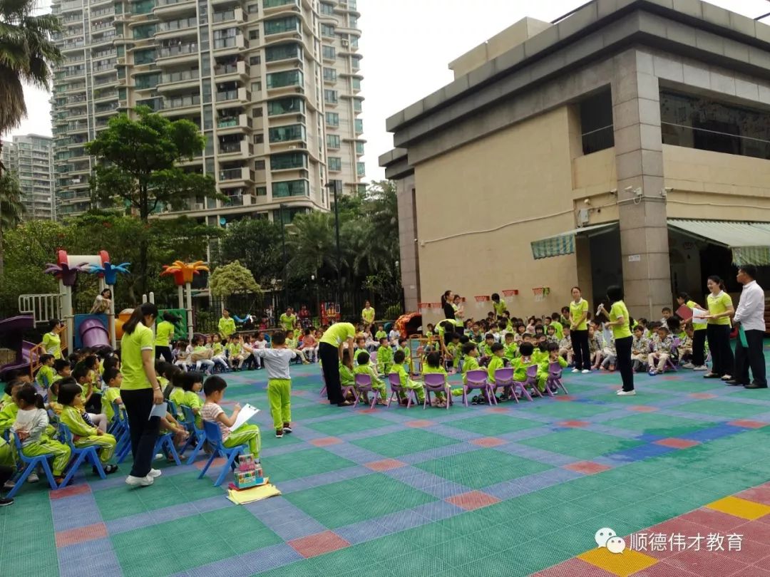 顺德区大良伟才幼儿园2018-2019学年第二学期幼儿自理能力决赛