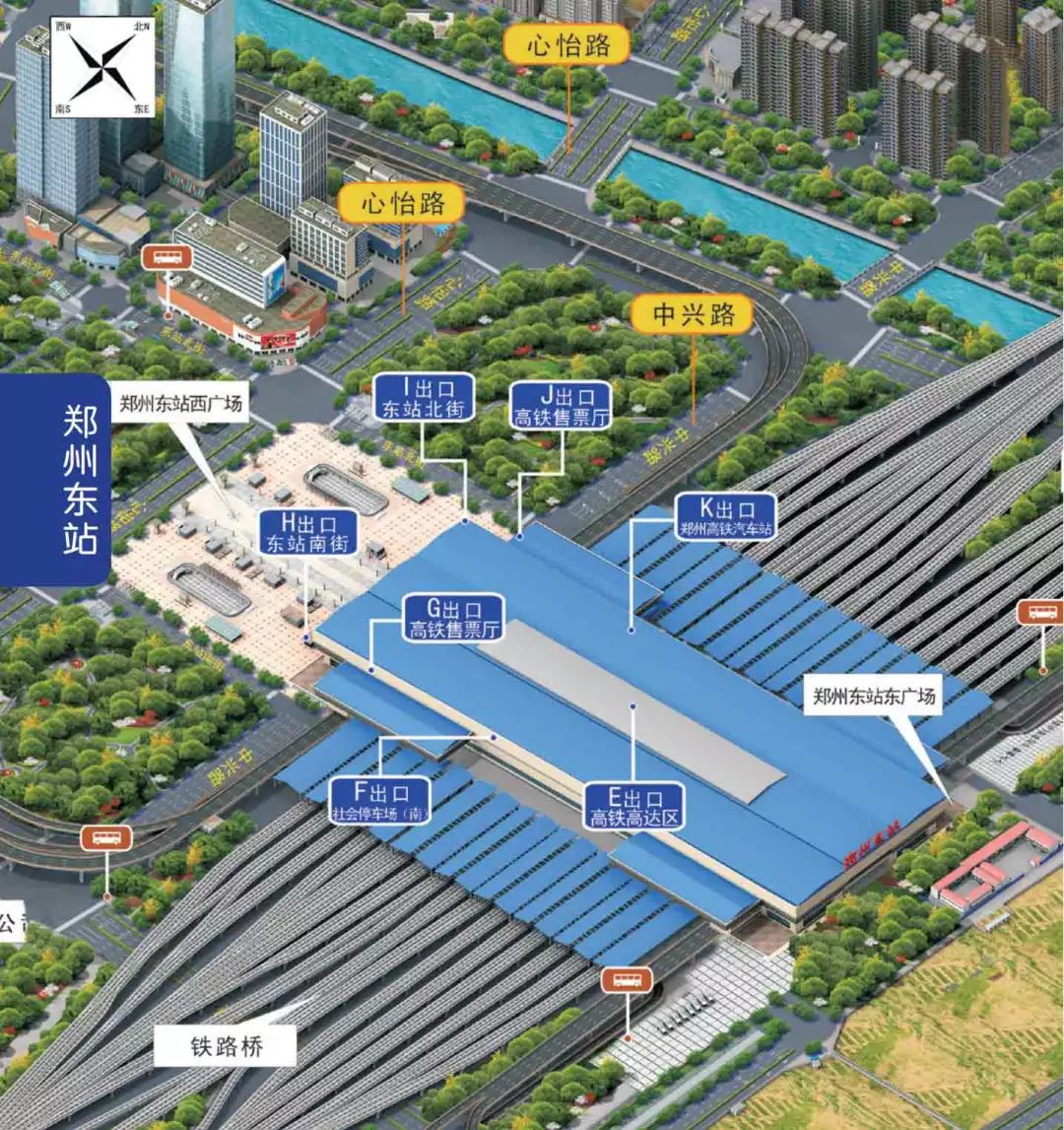1号线郑州东站g出入口4月22日至4月29日将临时关闭!