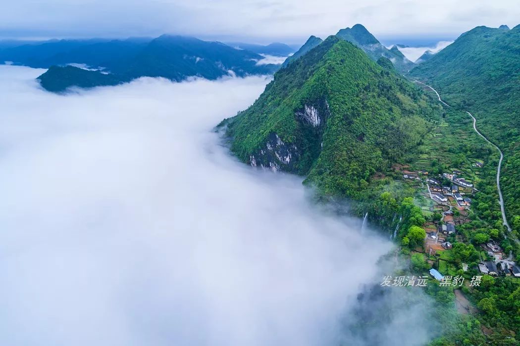 在云海之上的阳山,从容邂逅广东最极致的自然景观!_峡谷