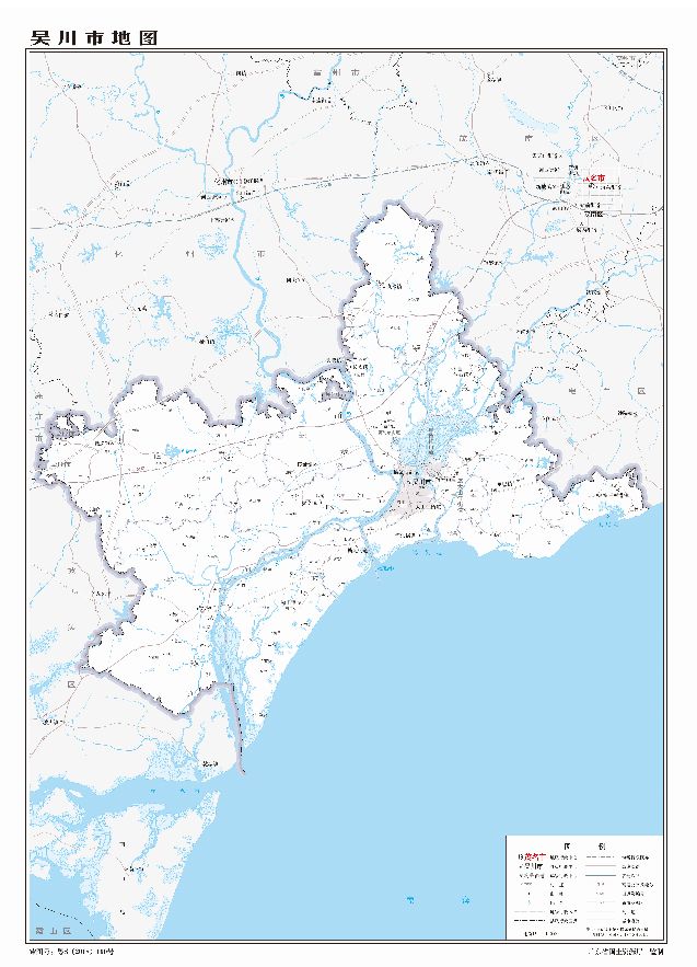 原来徐闻地图长这样时隔10年湛江首次实现各区县均有一幅标准地图