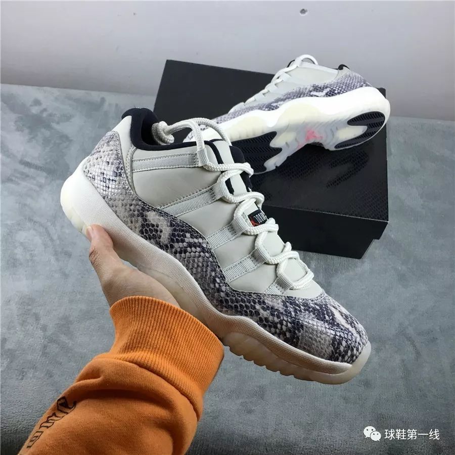 air jordan 11 low se snakeskin 白蛇 aj11低帮 蛇皮 cd6846-002v