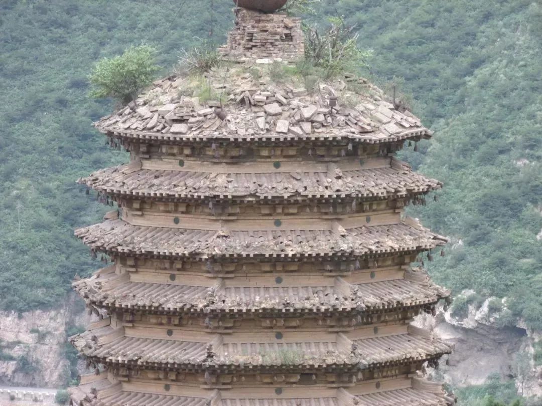 塔若有灵|930岁高龄!灵丘觉山寺辽代古塔重现真颜