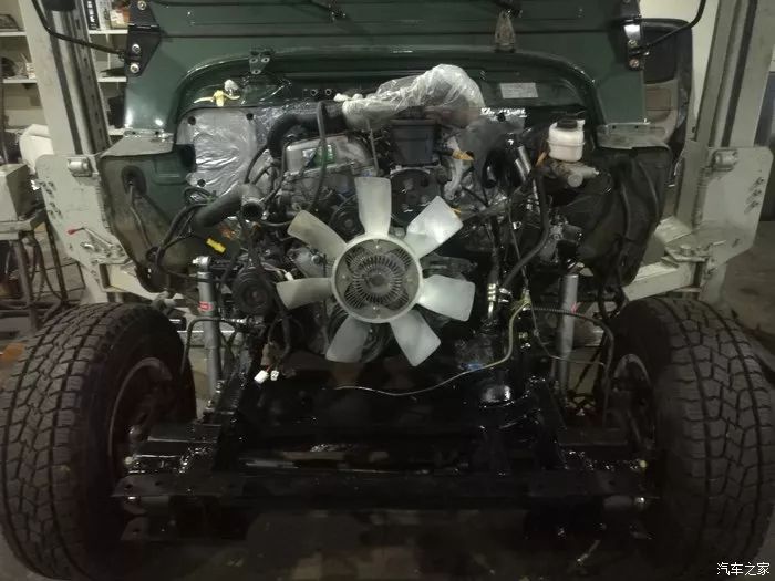 bj212改造2.7排量发动机,前桥前移_搜狐汽车_搜狐网