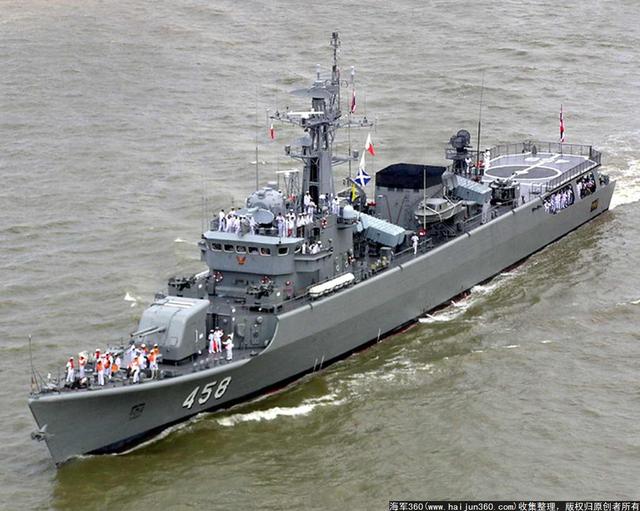2019年中国海军国际阅舰式:泰国海军两艘中国